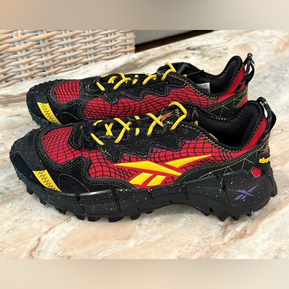 Men’s REEBOK ZIG KINETICA II EDGE- Vector Red. Size 9 - Picture 4 of 12